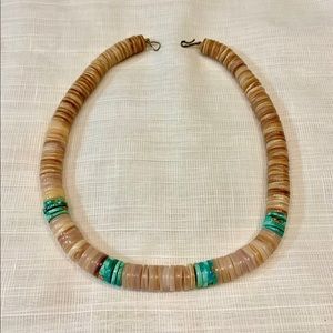 Vintage Santo Domingo Royston Turquoise Necklace